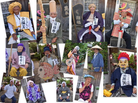 豊年祭・仮装