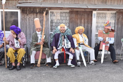 豊年祭・仮装