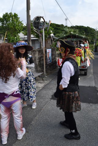 豊年祭・仮装