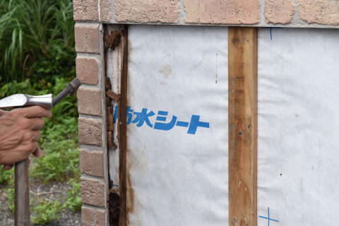 外壁の補修