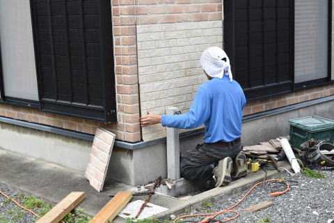 外壁の補修