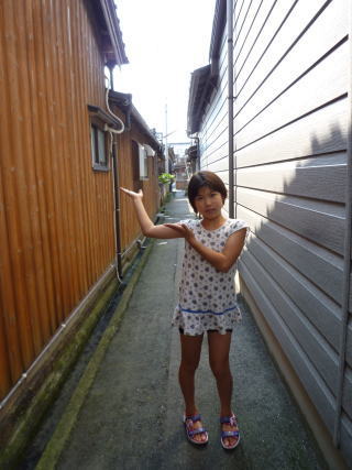 淀江の路地